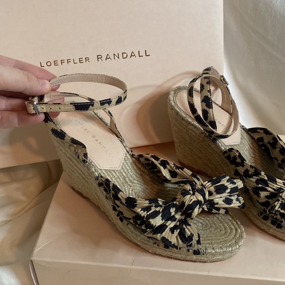 NWT Loeffler Randall Cheetah Espadrille - Picture 2 of 6
